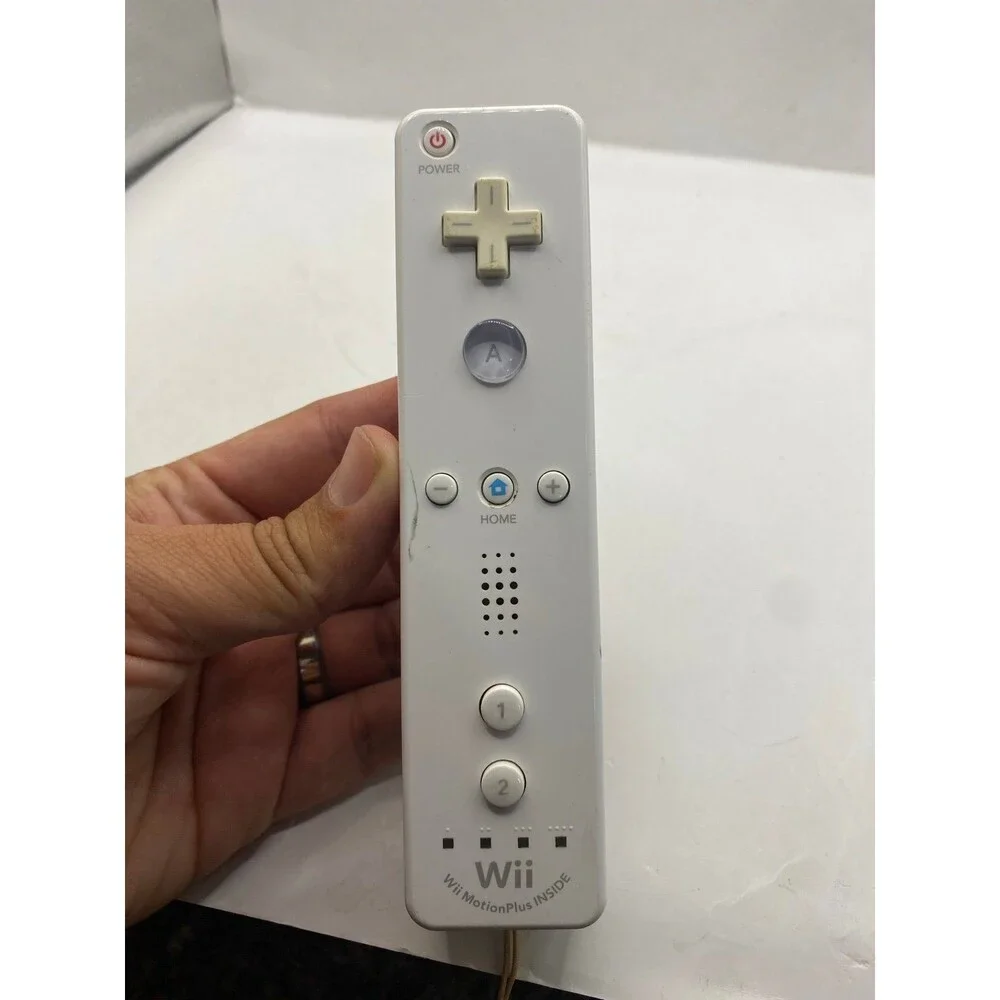 Nintendo Wii Remote Motion Plus Controller RVL-036 Tested OEM